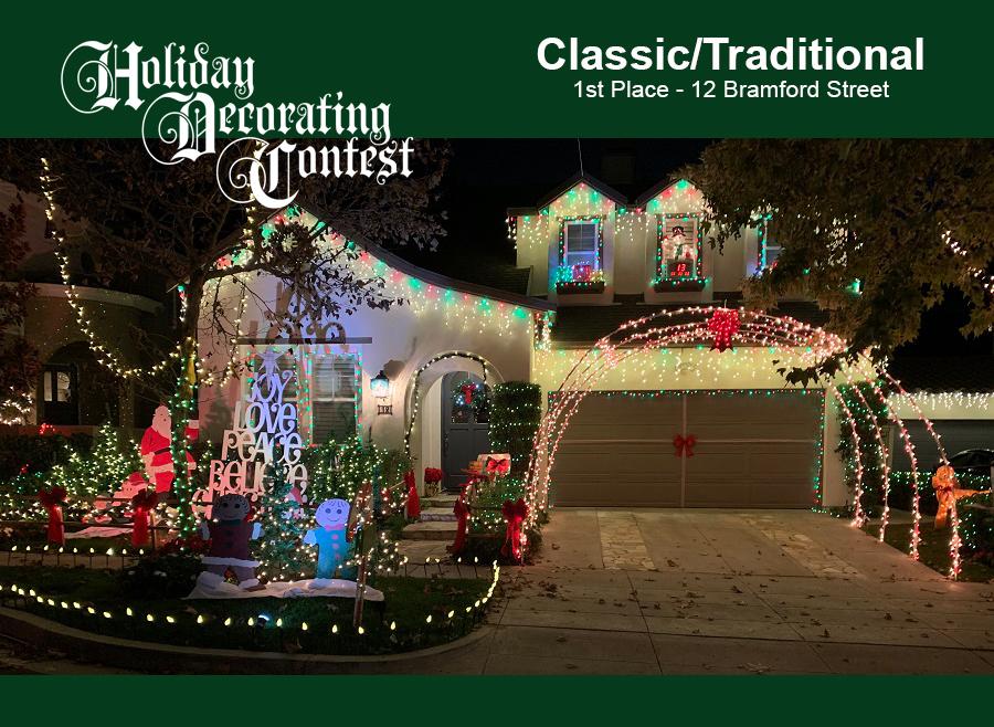 Holiday Decorating Contest Winners Announced Ladera Ranch